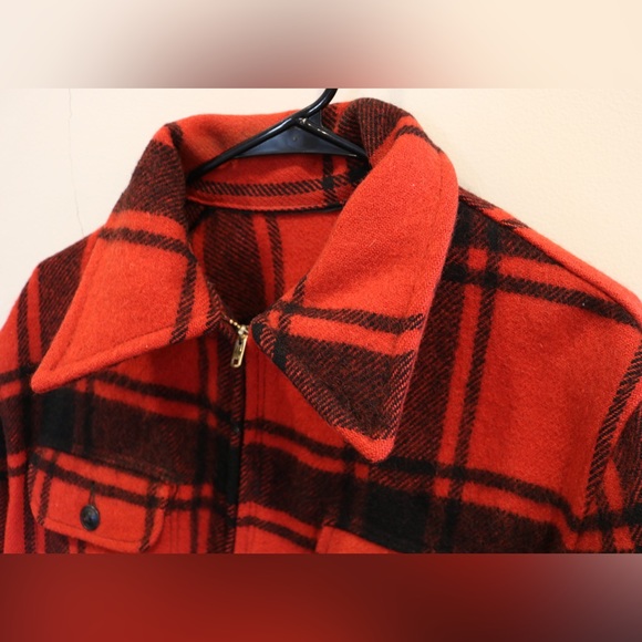 Vintage 100% wool flannel jacket - Picture 3 of 5